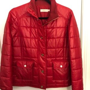 NEW Tory Burch Red Puffer